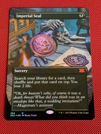 Imperial Seal 2X2 # 354 Foil