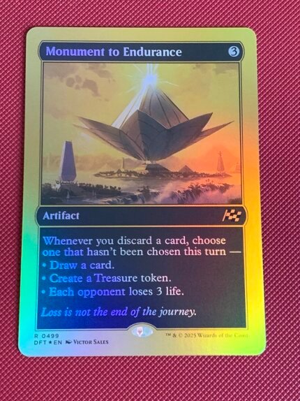 Monument to Endurance DFT # 499 Foil