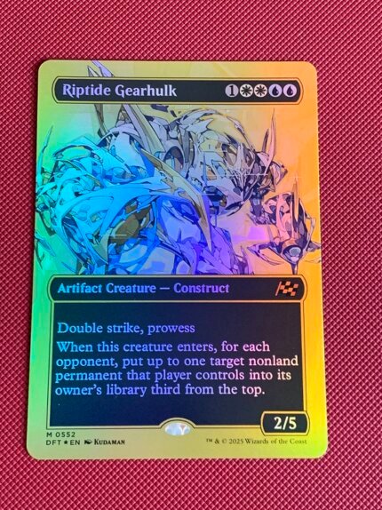 Riptide Gearhulk DFT # 552 Foil