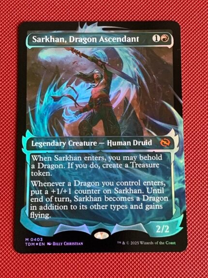 Sarkhan, Dragon Ascendant TDM # 403 Foil