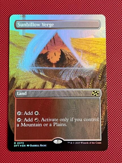 Sunbillow Verge DFT # 373 Foil