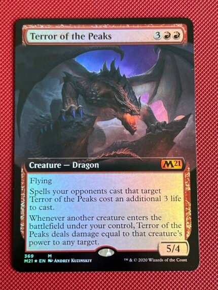 Terror of the Peaks M21 # 369 Foil
