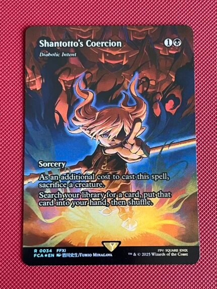 Diabolic Intent-Shantotto's Coercion FCA # 0034 Foil