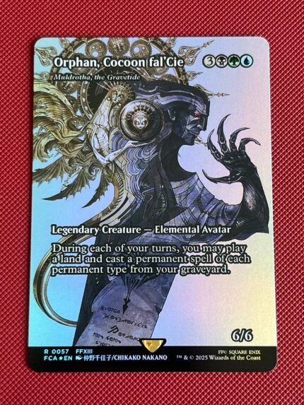Muldrotha, the Gravetide-Orphan, Cocoon fal'Cie FCA # 0057 Foil