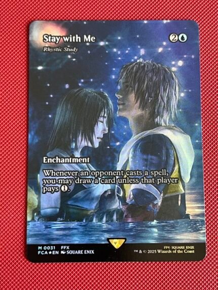 Rhystic Study-Stay with Me FCA # 0031 Foil
