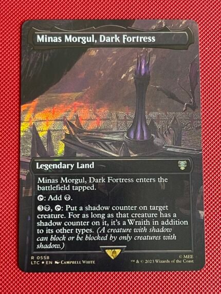 Minas Morgul, Dark Fortress LTC # 558 Foil