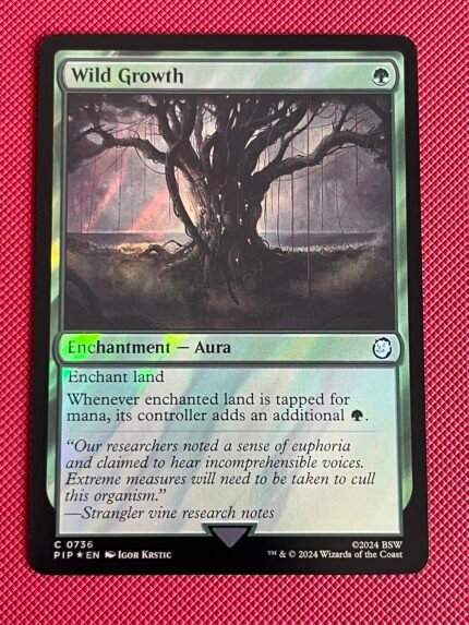 Wild Growth PIP # 736 Foil