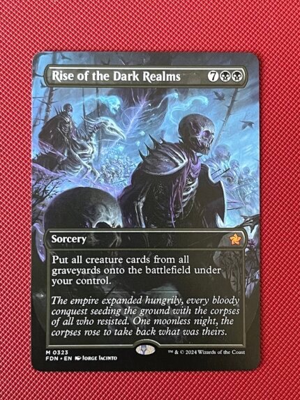 Rise of the Dark Realms FDN 323  Holo