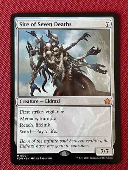 Sire of Seven Deaths FDN 001 Holo