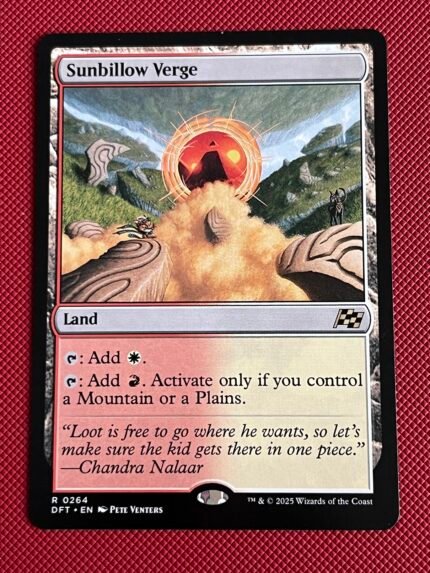 Sunbillow Verge DFT # 264 Holo