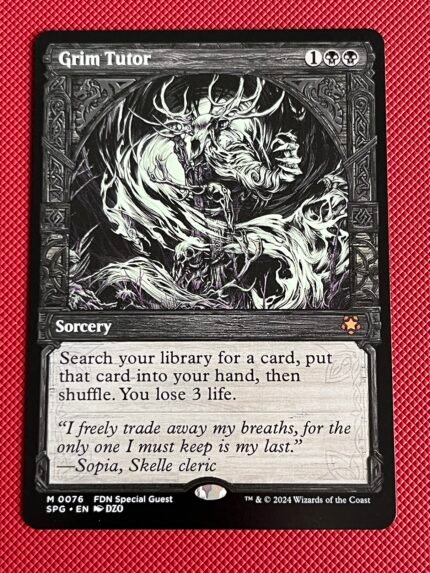 Grim Tutor SPG 076 Holo