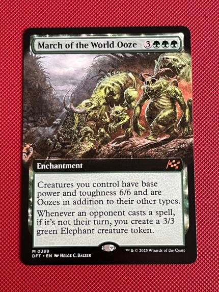March of the World Ooze DFT 388 Holo