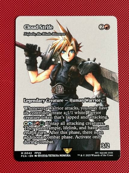 Najeela, the Blade-Blossom-Cloud Strife FCA 042 Holo