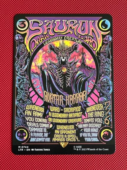 Sauron, the Dark Lord LTR 744 Holo