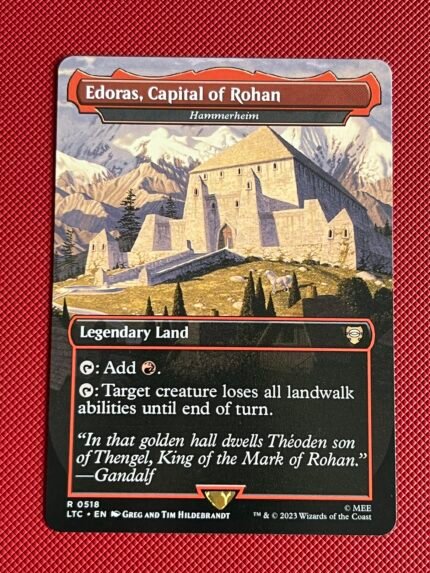 Hammerheim-Edoras, Capital of Rohan LTC 518 Holo