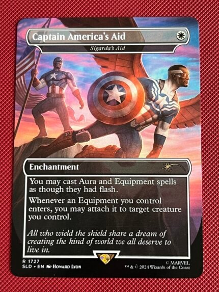 Sigarda's Aid-Captain America's Aid SLD 1727 Holo