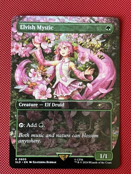 Elvish Mystic SLD 805  Holo