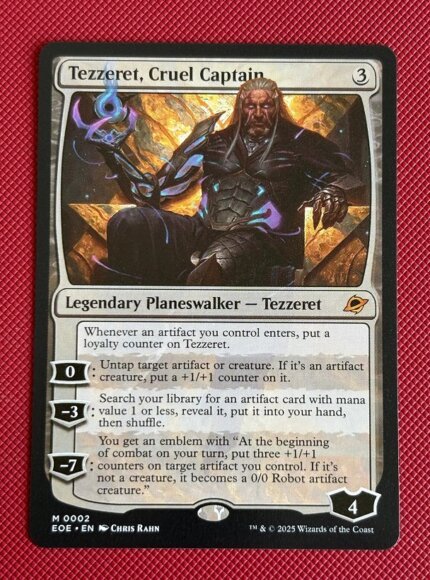 Tezzeret, Cruel Captain EOE 002 Holo