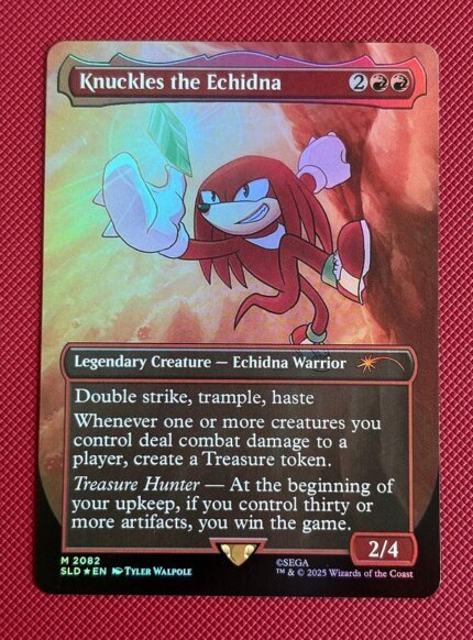 Knuckles the Echidna SLD 2082 Foil