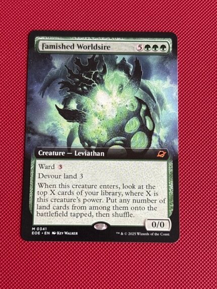 Famished Worldsire EOE 341 Holo
