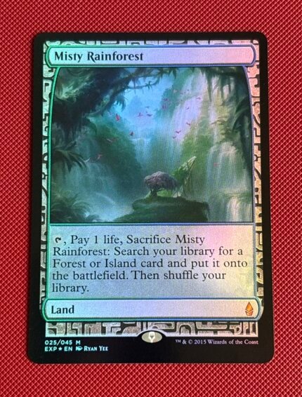 Misty Rainforest EXP 025 Foil