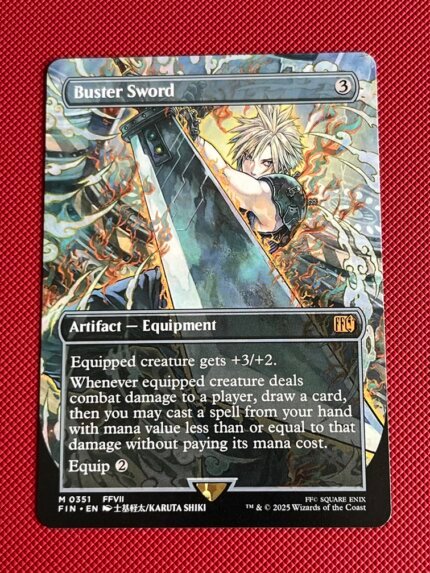 Buster Sword FIN 351 Holo