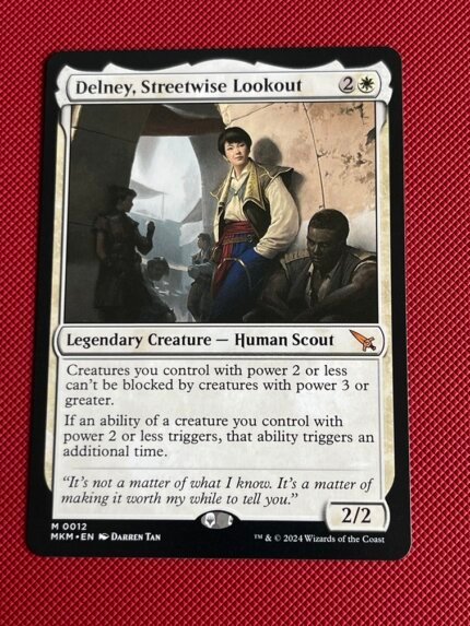 Delney, Streetwise Lookout MKM 012 Holo