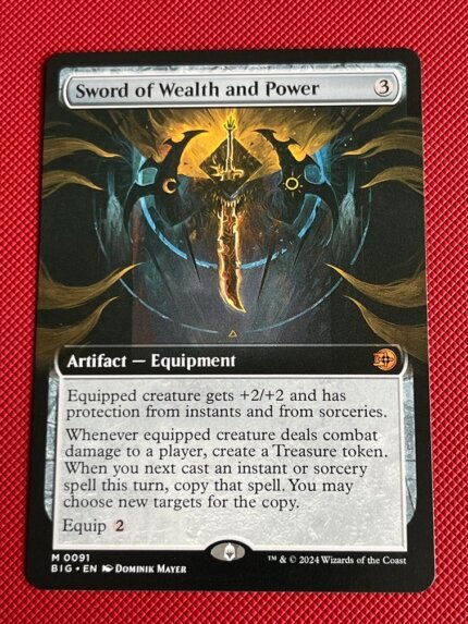 Sword of Wealth and Power BIG 091 Holo