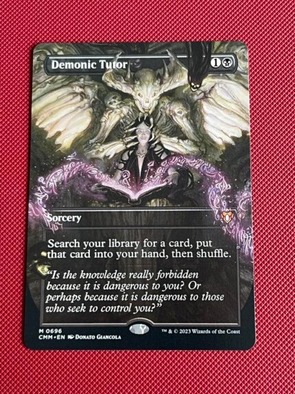 Demonic Tutor CMM 696 Holo