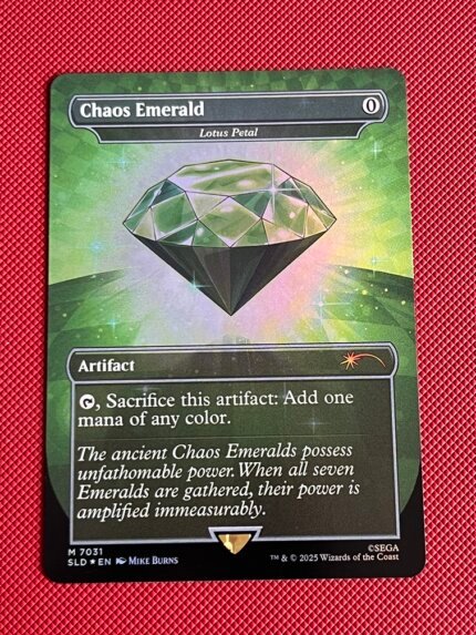 Lotus Petal-Chaos Emerald SLD 7031 Foil