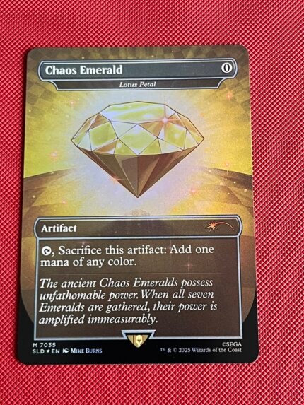 Lotus Petal-Chaos Emerald SLD 7035 Foil