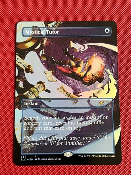 Mystical Tutor SLD 334 Foil