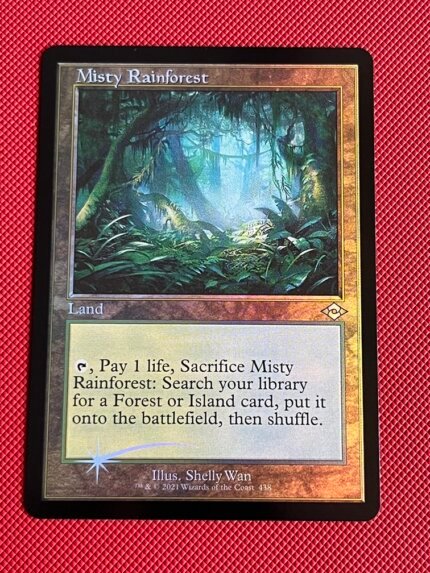 Misty Rainforest MH2 # 438 Old Frame Foil