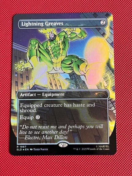 Lightning Greaves SLD 1987 Foil