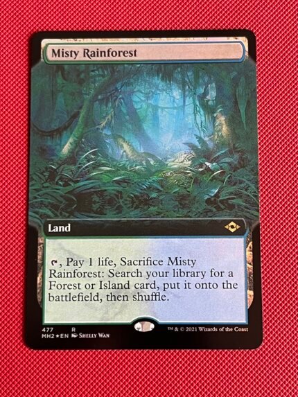 Misty Rainforest MH2 # 477 Foil