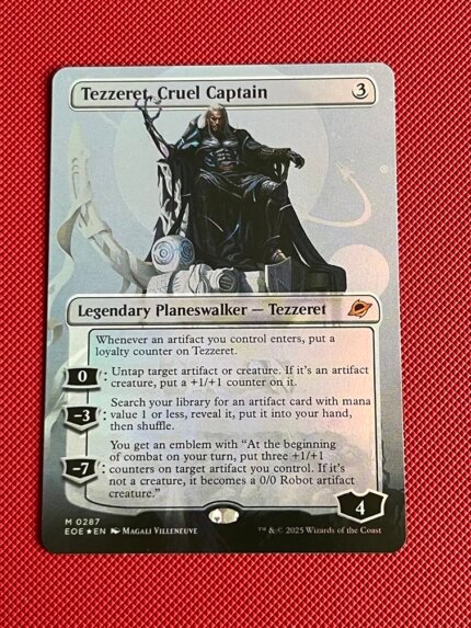 Tezzeret, Cruel Captain EOE 287 Foil