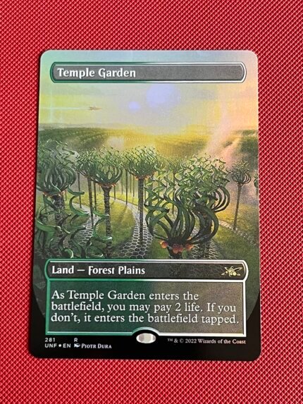 Temple Garden UNF 281 Borderless Foil