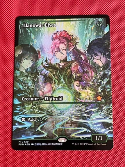 Llanowar Elves FDN 429 Foil