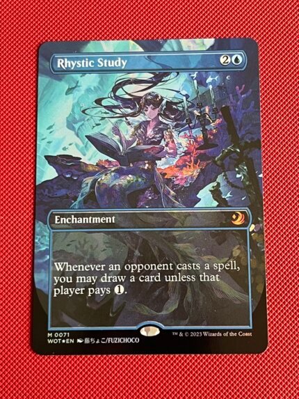 Rhystic Study WOT 071 Foil