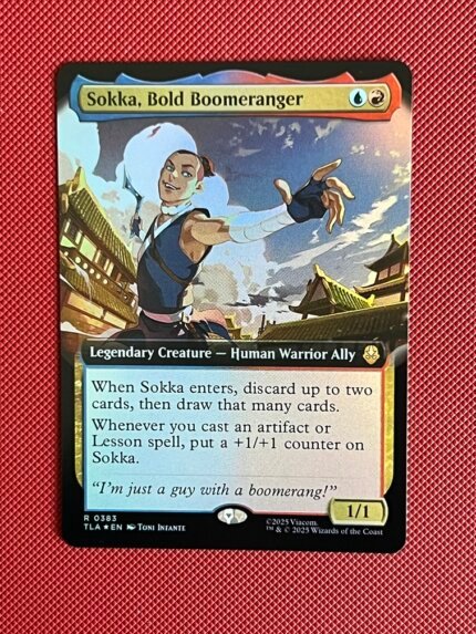 Sokka, Bold Boomeranger TLA 383 Foil