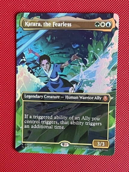 Katara, the Fearless TLA 305 Foil