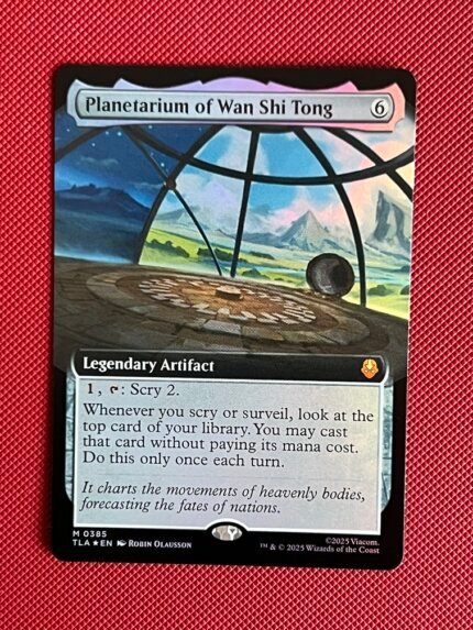 Planetarium of Wan Shi Tong TLA 385 Foil