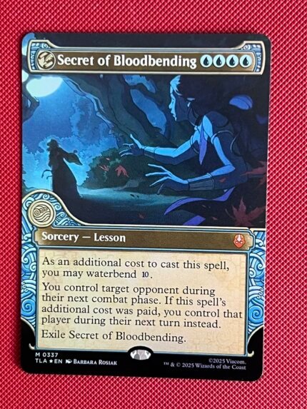 Secret of Bloodbending TLA 337 Foil