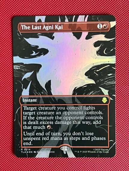 The Last Agni Kai TLA 314 Foil