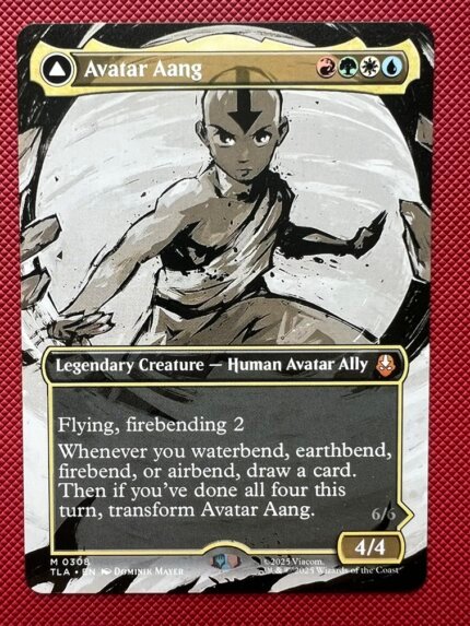 Avatar Aang TLA 308 Holo