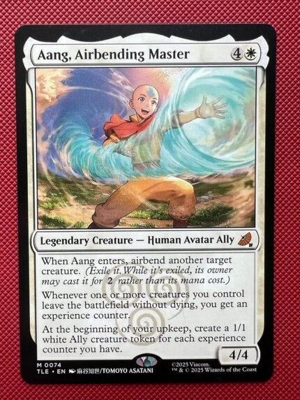 Aang, Airbending Master TLE 074 Holo