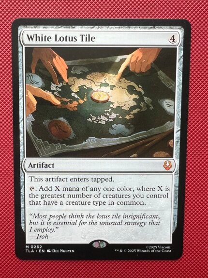 White Lotus Tile TLA 262  Holo