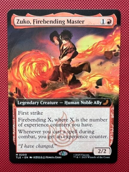 Zuko, Firebending Master TLE 200 Holo