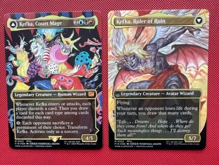 Kefka, Court Mage//Kefka, Ruler of Ruin FIN 322 Foil