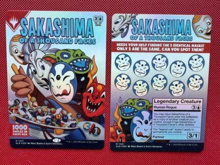 Sakashima of a Thousand Faces//Sakashima of a Thousand Faces SLD 1541 Foil